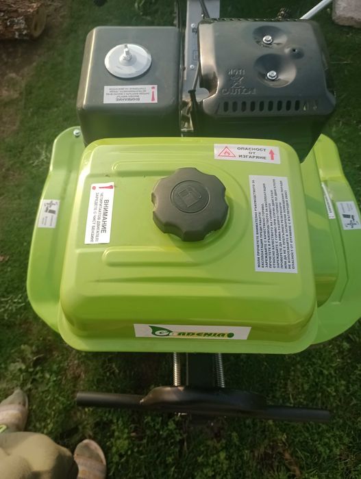 Нова мотофреза герденя мега гд17 6 скорости и ремарке