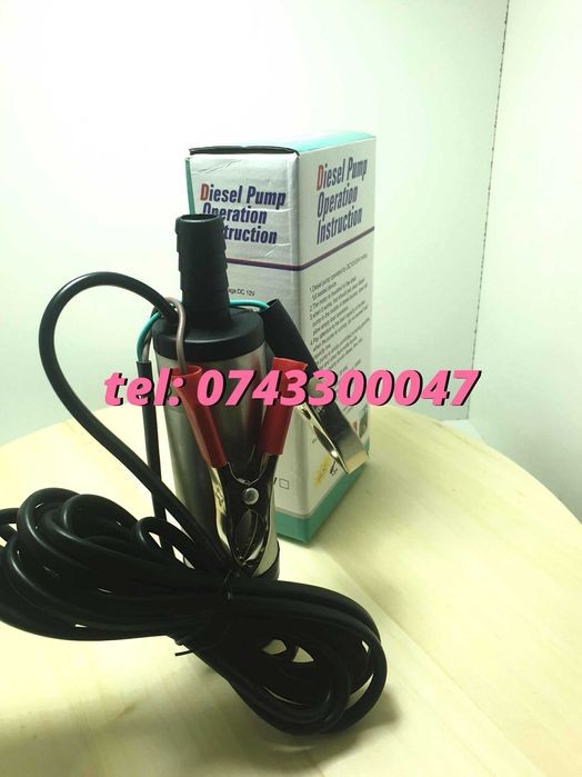 Pompa Extractor Submersibila Universala 12v Pentru Transfer Lichide