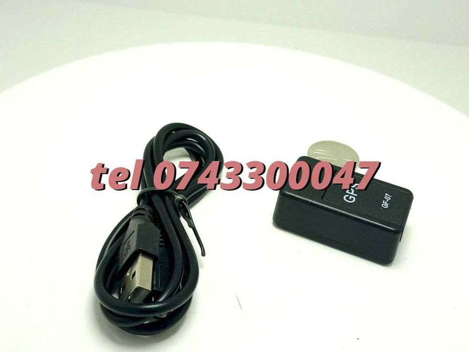 Tracker Gps Pentru Masina Negru Cu Sim
