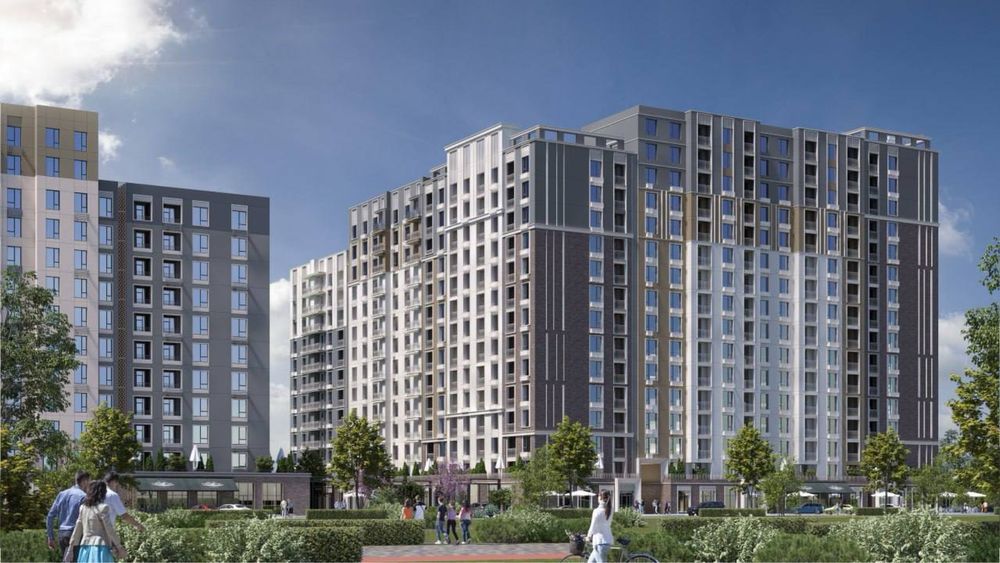 ЖК NRG Meros, бизнес класс, 2/11/16, 54,7 м², черновая отделка