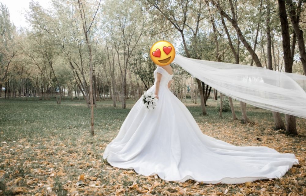 Свадебное платье!