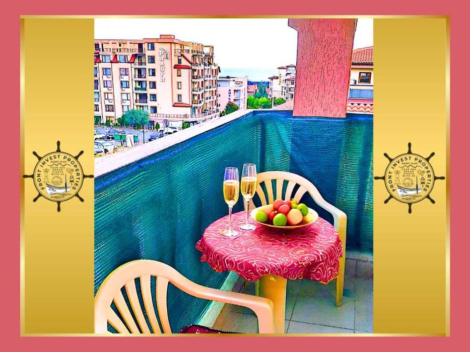 Двустаен апартамент в комплекс „Панорама Бей 1“, Свети Влас