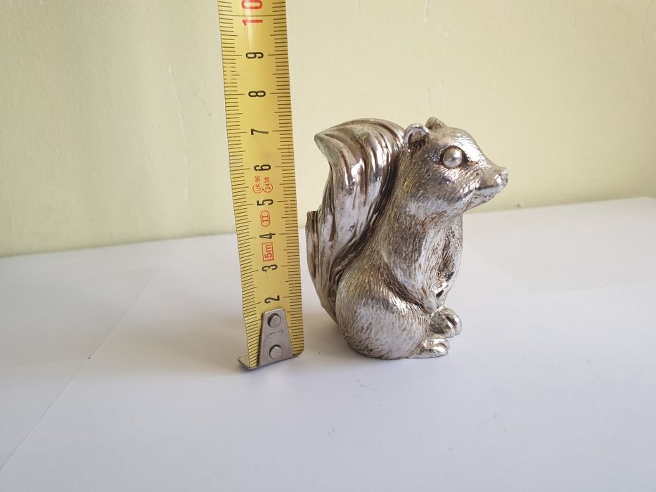 miniatura veverita argint laminat Italia