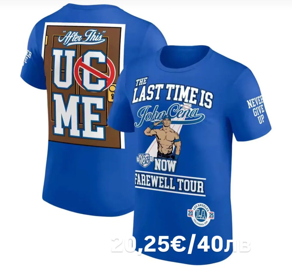 WWE фен артикули и тениски