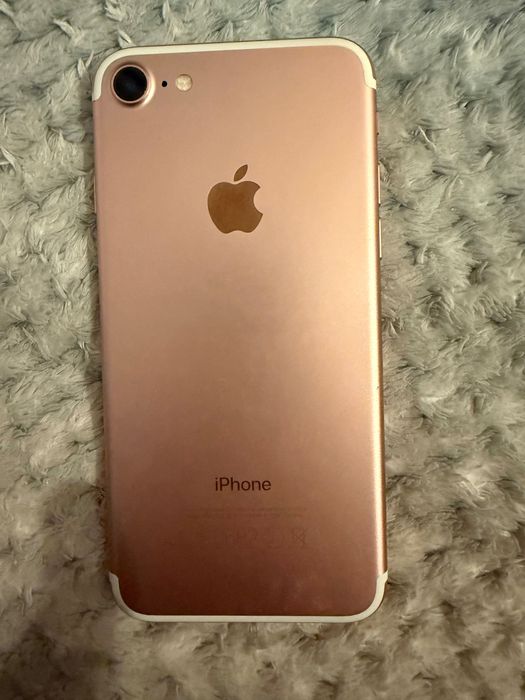 Iphone 7 128 g, gold rose, baterie noua, nefolosit