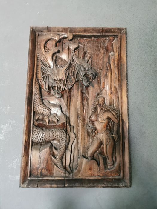 Картина дерево ручной работы