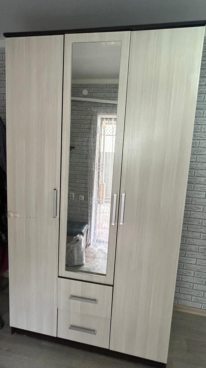 Шкаф в прихожую с зеркалом