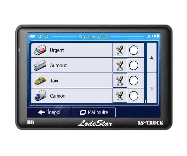 GPS Camion 7 Inch Full Europa 2024