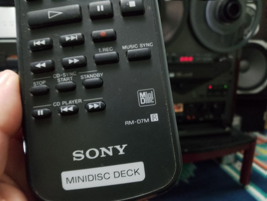 Telecomanda Sony RM-D 7M/Minidisc Sony QS/Sony ES