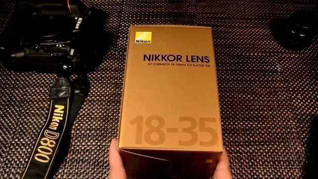 Nikon NIKKOR Lens AF-S Nikkor 18-35mm f/3.5-4.5G ED | SIGILAT