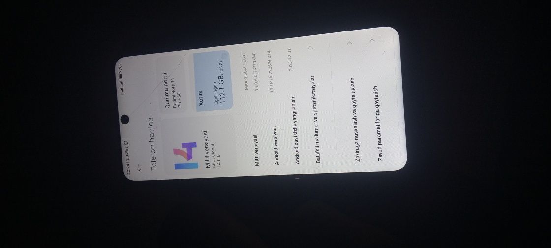 Redmi 11 pro plus 5g