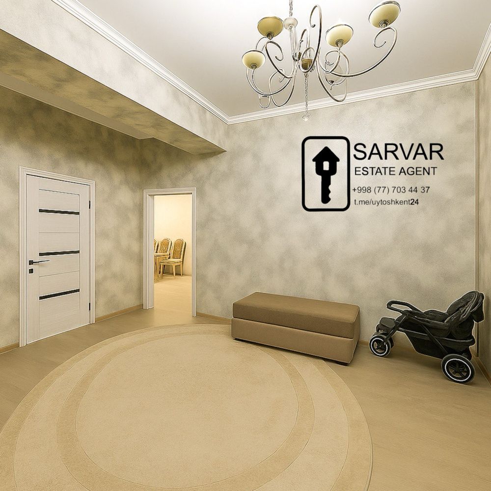 2-комнатная квартира, новостройка, кирпич, Буюк Ипак Йули, 5/9, 74 м²