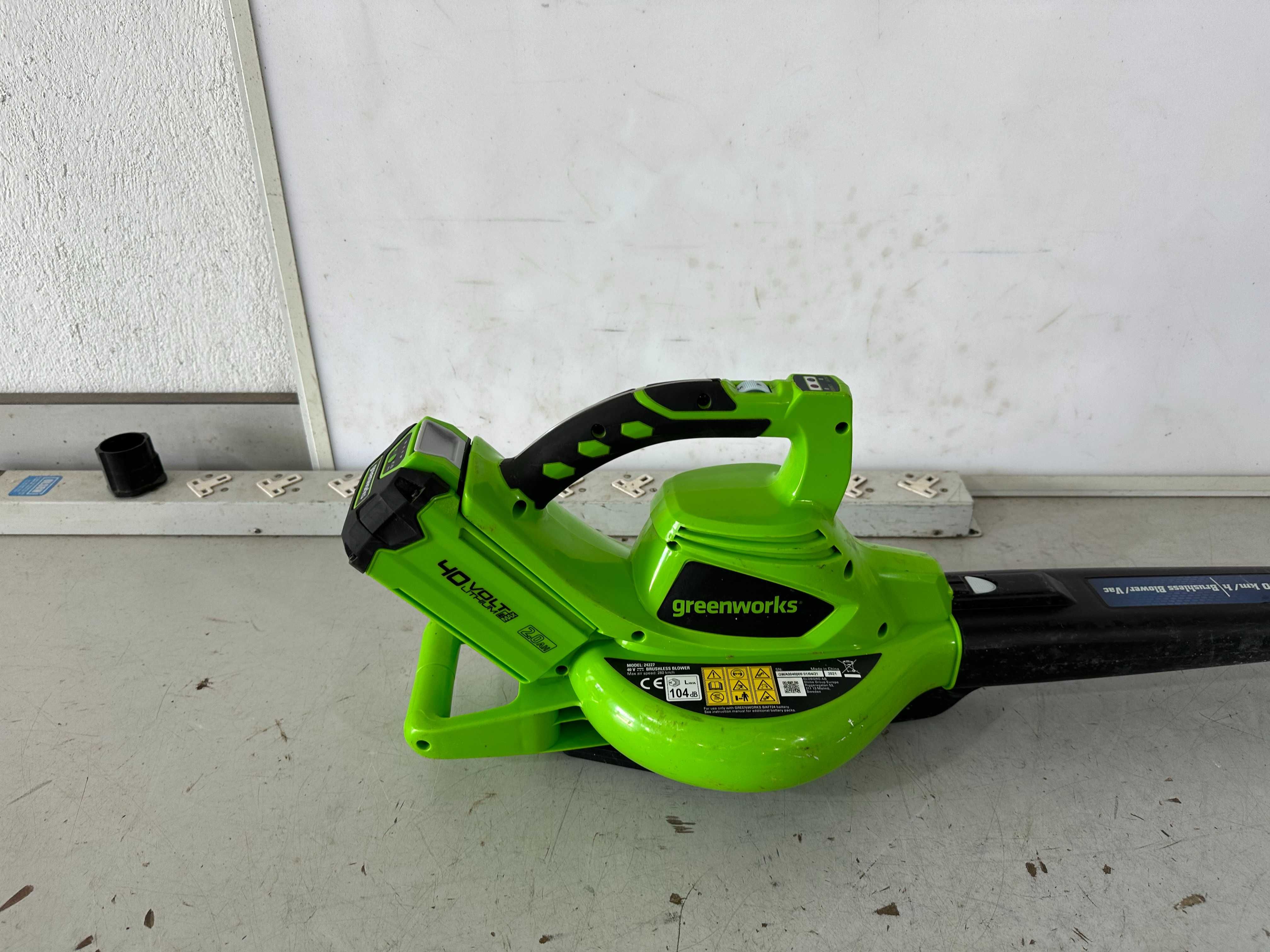 Духалка - Greenworks 40 V li ion