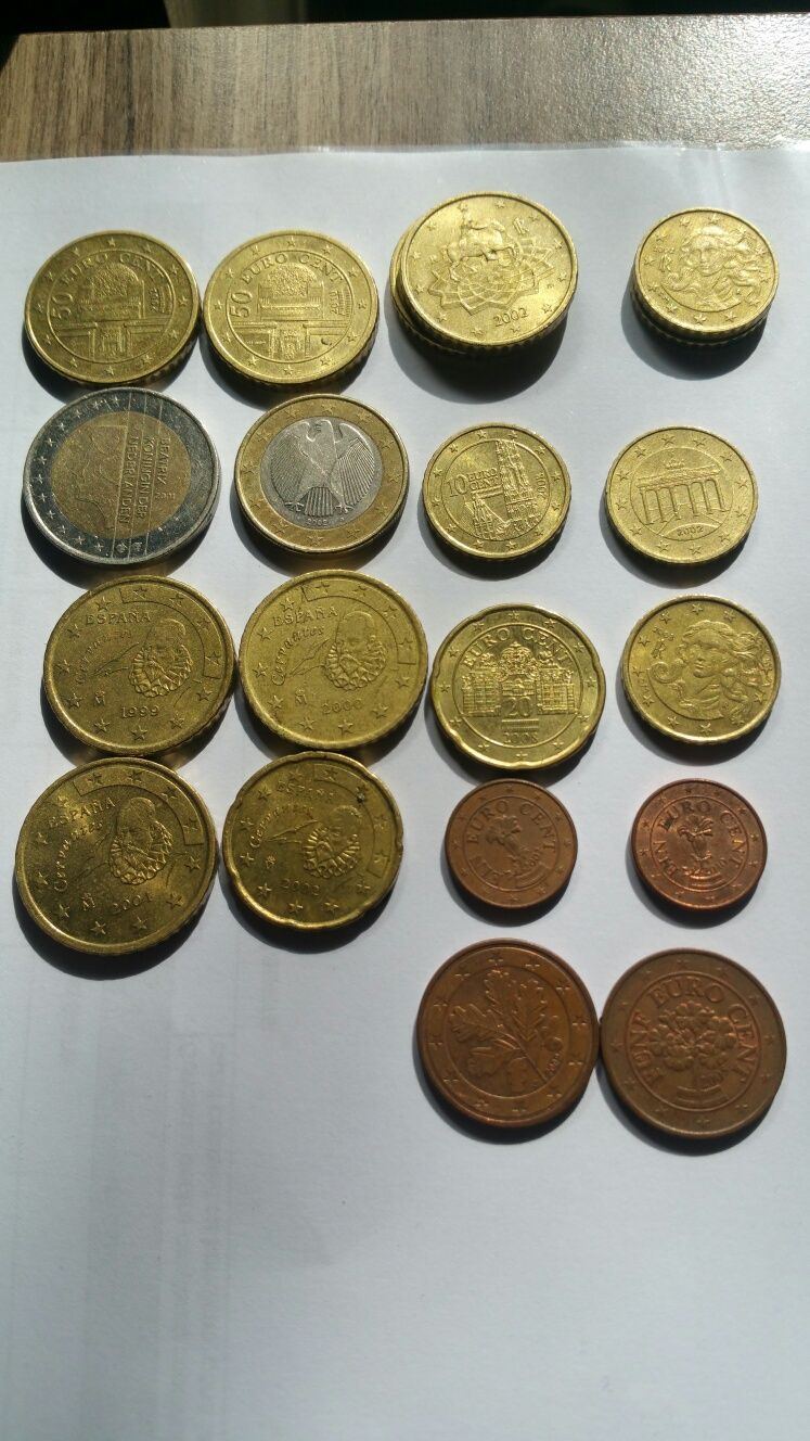 Monede rare euro-cenți(reducere 750€)