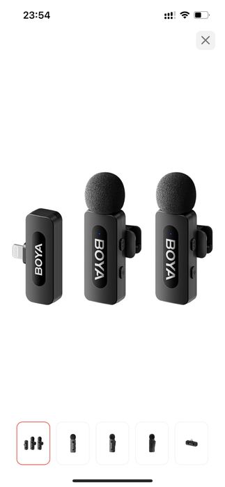 Продам микрофон boya by-v2 в отличном состоянии
