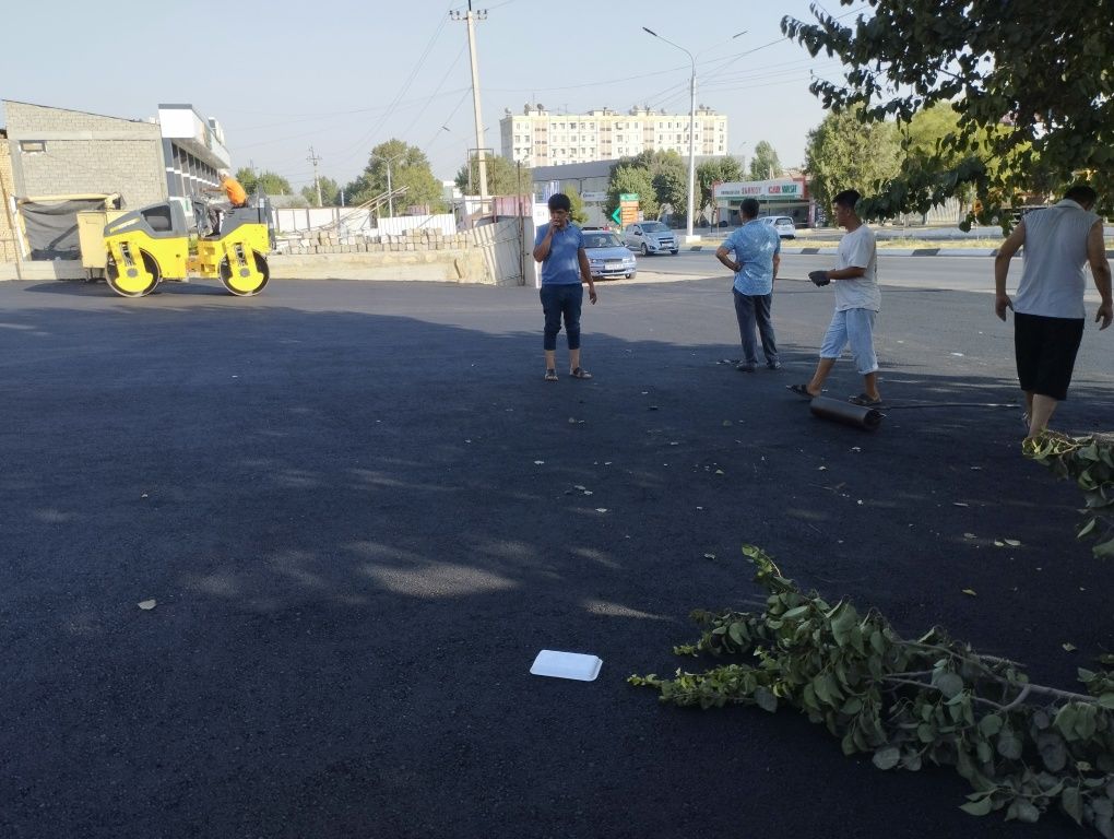Асфалт asfalt issiq melki kafolat beriladi