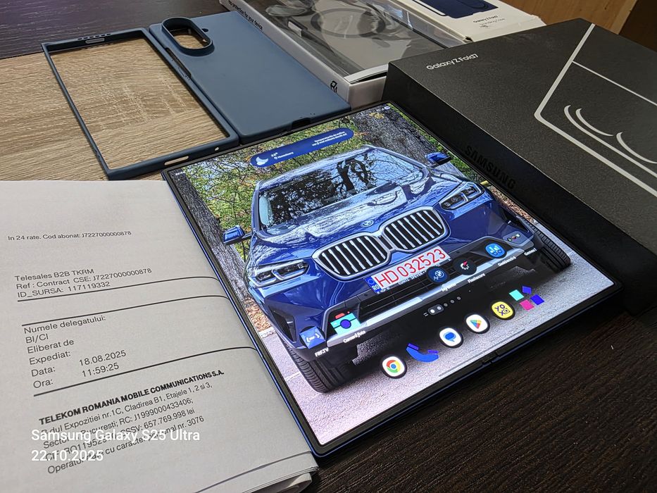 Samsung Galaxy Z Fold 7 -1 TB - 16 GB Ram Blue / Garantie