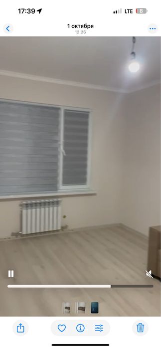 1 ком кв мкр Тұран ЖК Жас Отау