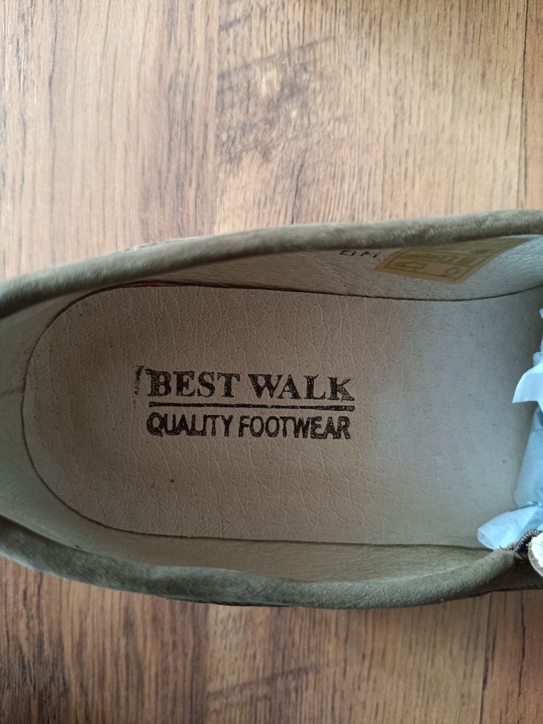 Обувки Best Walk естествена кожа
