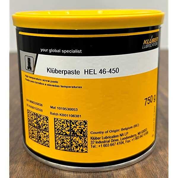 Kluberpaste HEL 46-450 - высокотемпературная паста (Molykote 1000)