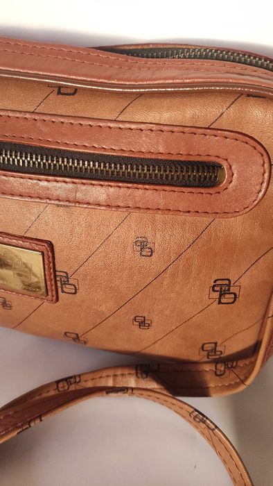 Ashley Brooke кожена дамска чанта