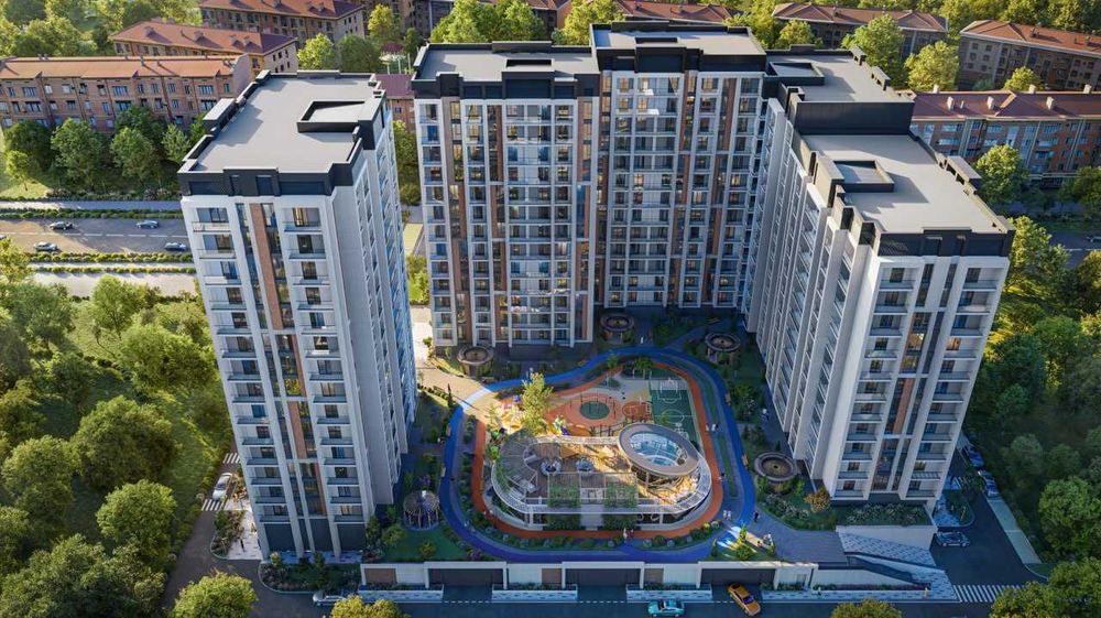 Квартира бизнес-класса в Рассрочка  0%,Мирабадский р-н (ГА)