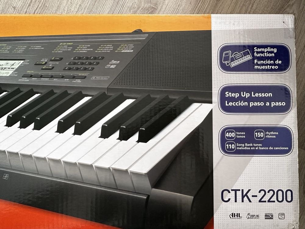 Casio CTk 2200 model electronic piano,