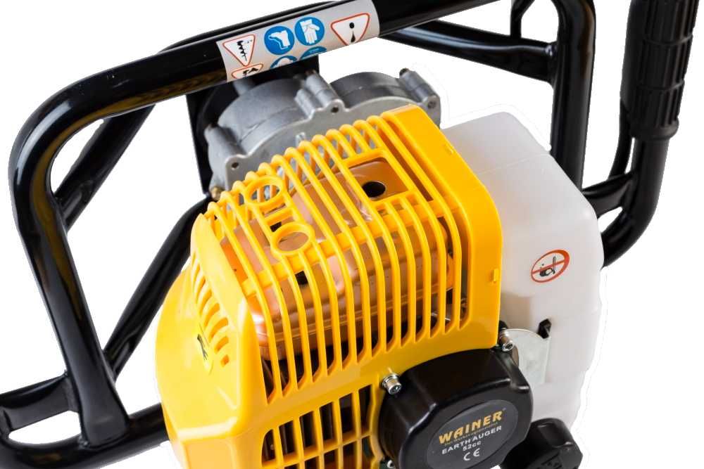 Motoburghiu pamant 73cc 8CP + burghiu 150 mm WAINER EA3