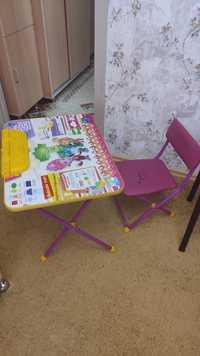 Продам детский стол со стульчиком,в хорошем состоянии