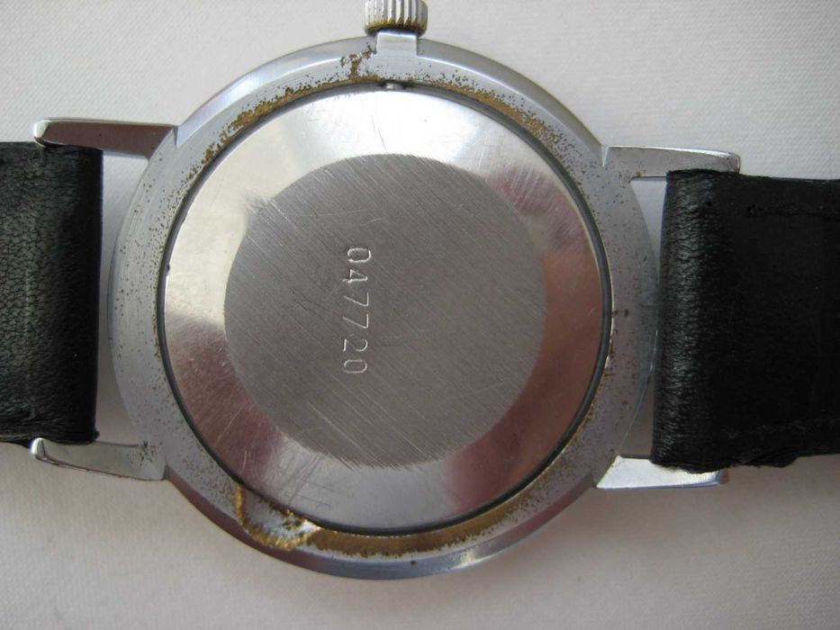 Ceas barbatesc extraplat, LUCH (POLJOT) 23 rubine,Made in USSR.