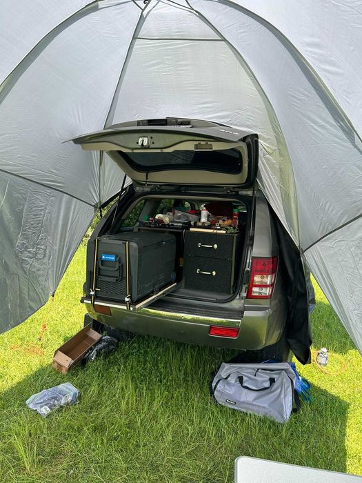 Grand Cherokee 3,0 CRD pregatit overlanding / offcamping