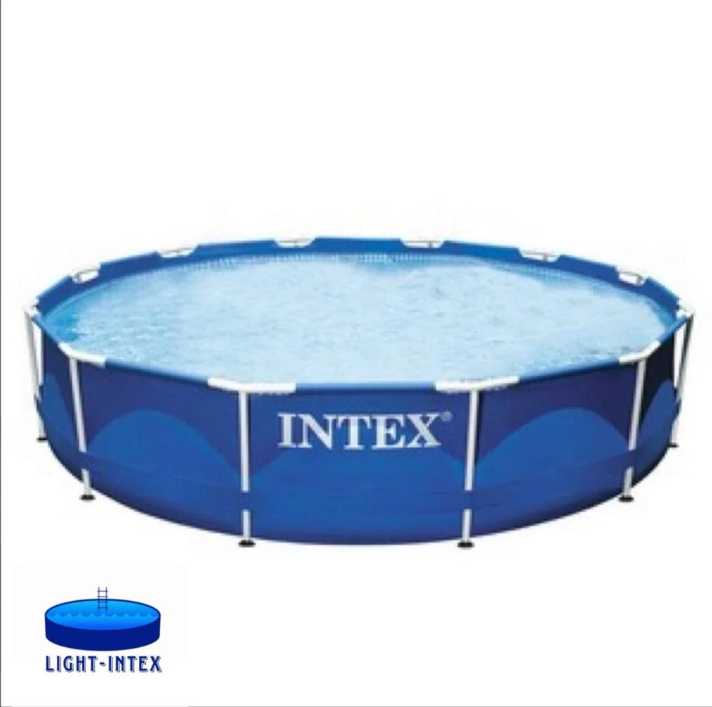 Каркасный бассейн Light Intex 366х76см, 6503л