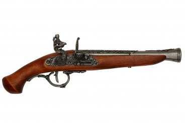 Pistol Flintlock German cu cremene cod 1260G