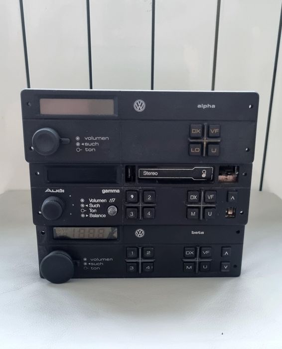Lot Radio Vw beta 1 alpha 1 audi gamma 1