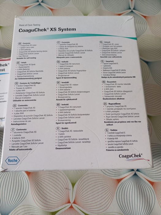 Vand coagu chek xs system si teste