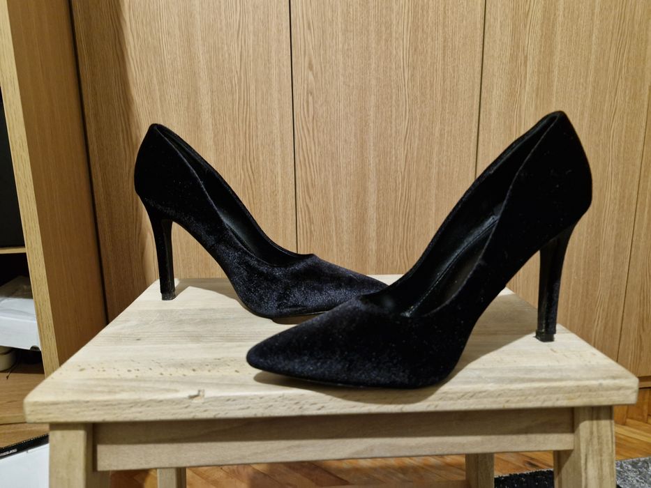 Pantofi stiletto 37 toc 10 cm