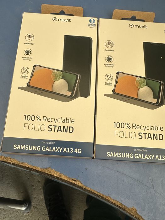 Калъф тефтер Smart Case за Samsung Galaxy A13 4G, черен