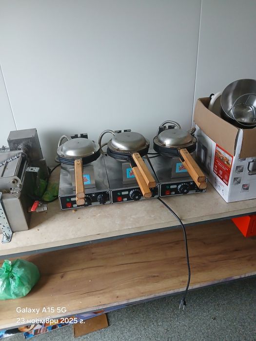 Каравана с оборудване