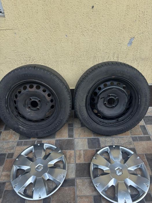Jante Otel 4x100 R15 Renault Clio 4/5, Dacia Logan, Sandero, Captur