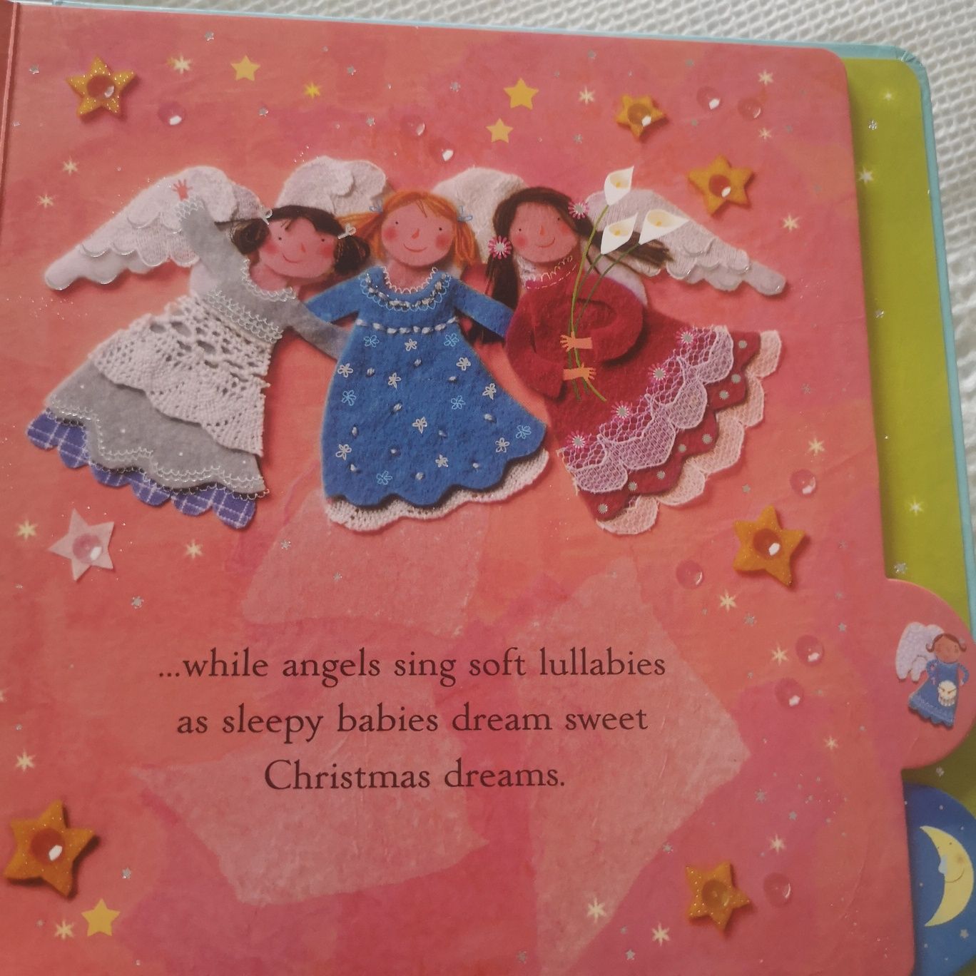 Baby's First Christmas carte+CD colinde Usborne
