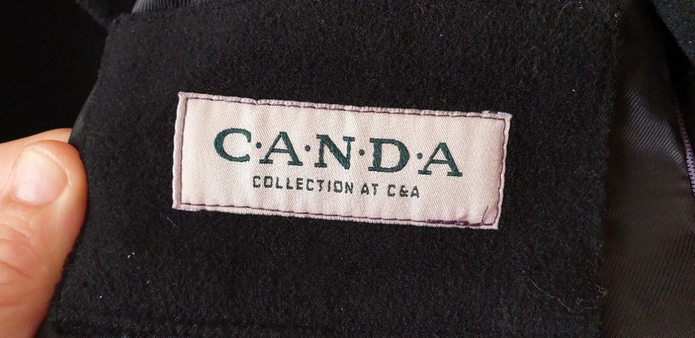 Palton stofa negra, barbatesc 54/56