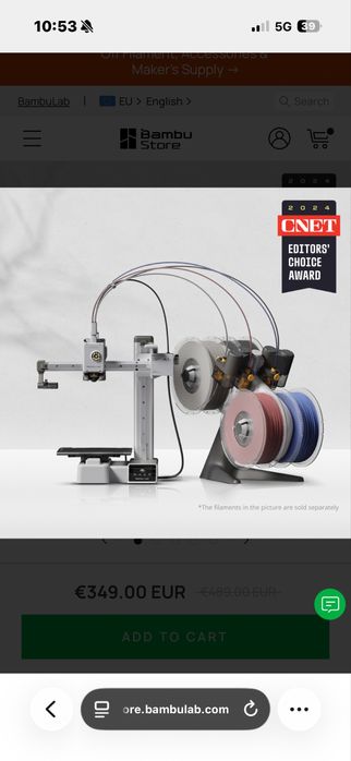 Imprimanta 3D Bambulab a1 mini + AMS LITE