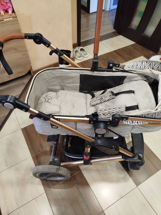 Комбинирана бебешка количка Мони + Столче за кола