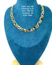 (6566) Lant Aur 14k 15,25g FB Bijoux Euro Gold