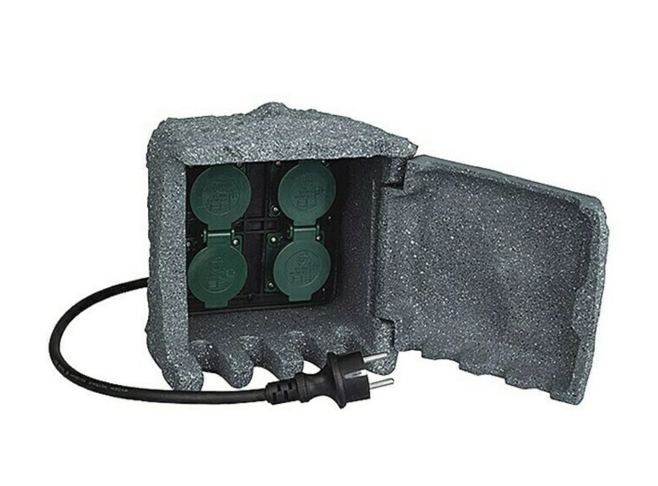 Разклонител Power Rock Starlux, 1 м, 4 гнезда, IP44