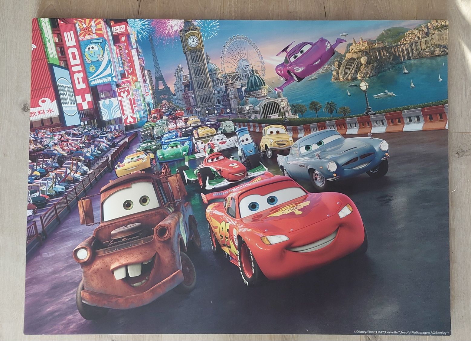 Vand tablou Cars (desene animate copii)