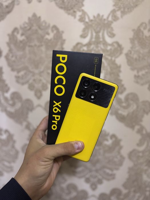 Poco X6pro 256/8+8 Karobka bor  217$ kami bor
