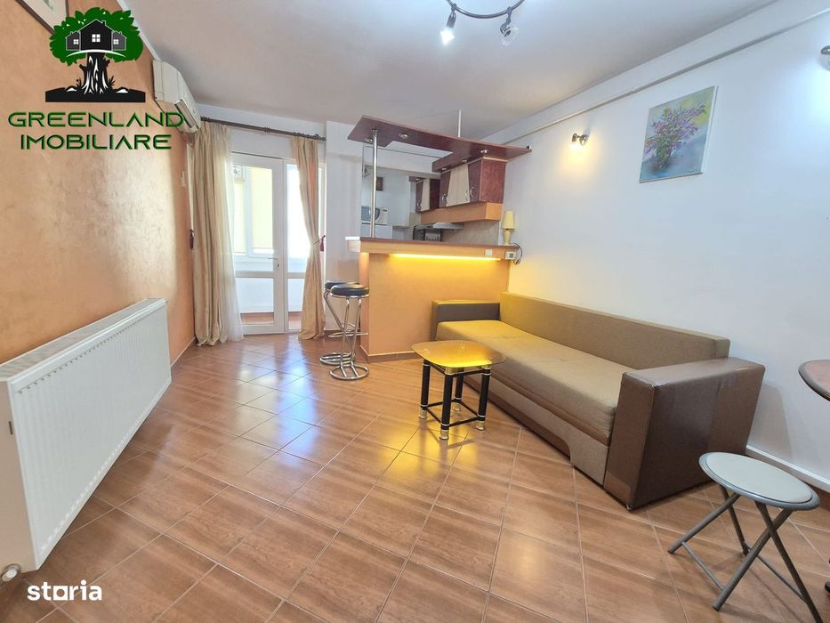 Garsoniera 24 mp, mobilata si utilata, ETAJ 2/4, Tudor