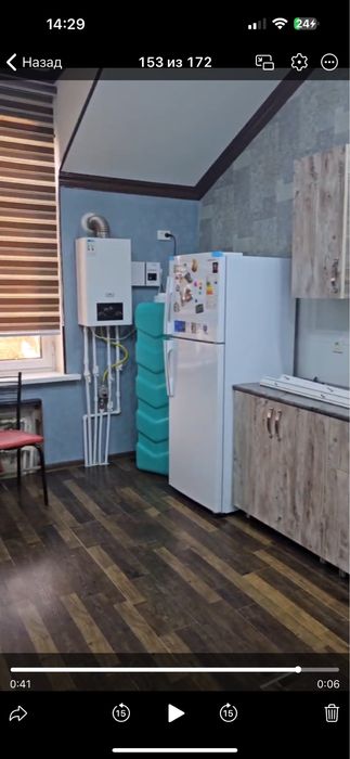 Аренда новостройка 1 хонали уй,4 этаж лифт бор .Адрес Дошкольный .250$