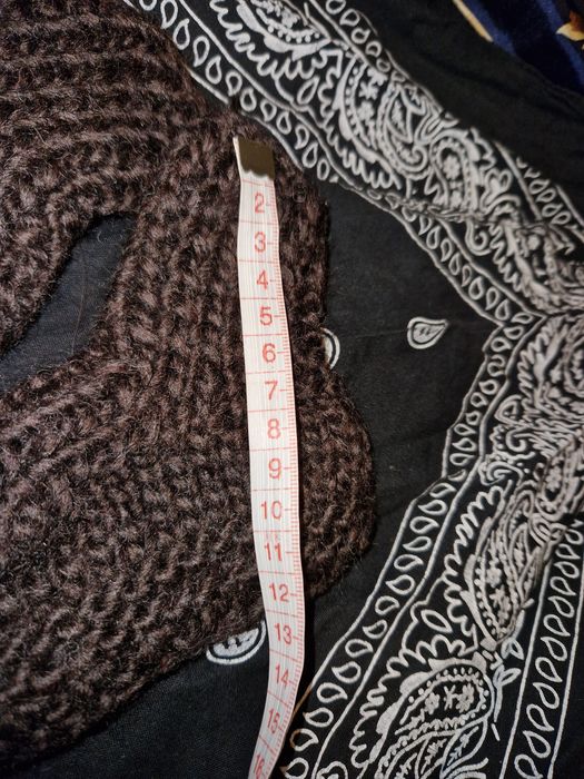 Șosete împletite handmade din lână (mărime medie)